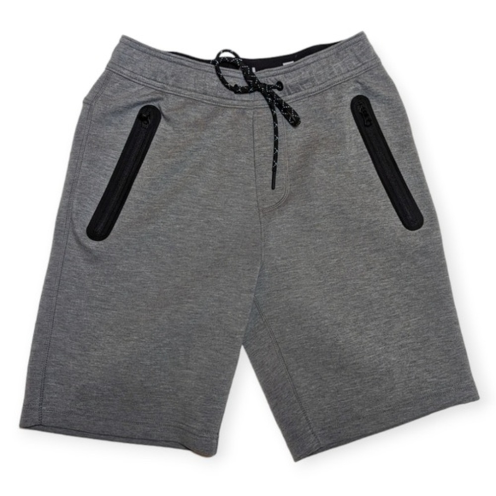 American Eagle AE 24 7 Zip Pocket 8inchJogger Short Heathered Grey XS Mens